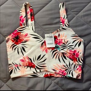 Charlotte Russe floral crop top